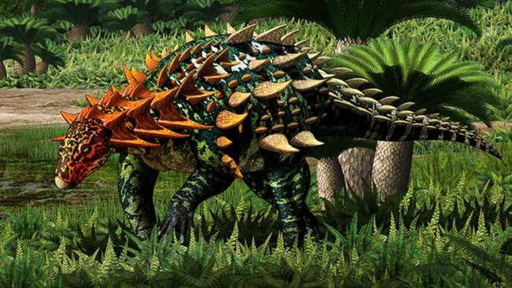 Dinosaurus Ber-armor dari Asia Ditemukan, Tampilannya Mantap!