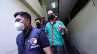Pagi ini, Fauzan menjalani pemeriksaan kesehatan di Polres Metro Jakarta Barat. Foto: Palevi/detikcom