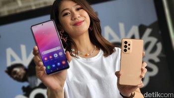 Galaxy A53 resmi dirilis 17 Maret dan Samsung mulai membuka pre-order 18 Maret pukul 00.00 WIB. Foto: Adi Fida Rahman/detikINET