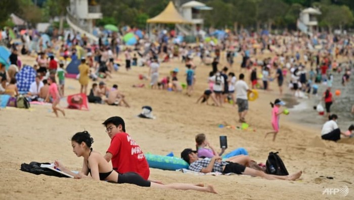 Hong Kong tutup pantai
