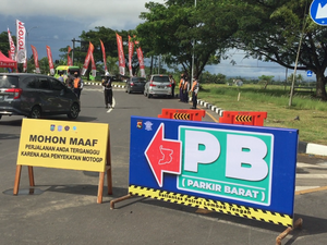Jalur Menuju Sirkuit Mandalika Disekat, Khusus Bagi Pemilik Tiket MotoGP