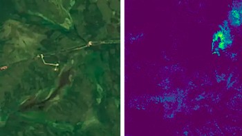 Gambar ini menunjukkan pelepasan metana. Ada banyak sekali metana yang tersimpan di daerah kutub Bumi. Metana adalah gas rumah kaca yang paling umum dibuat manusia dan jauh lebih kuat dampaknya dibandingkan karbon dioksida dalam menyebabkan pemanasan. Foto: NASA
