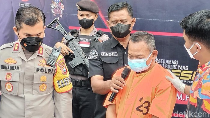 Kepala Dusun di Bojonegoro yang ditangkap karena melakukan penggelapan mobil rental.