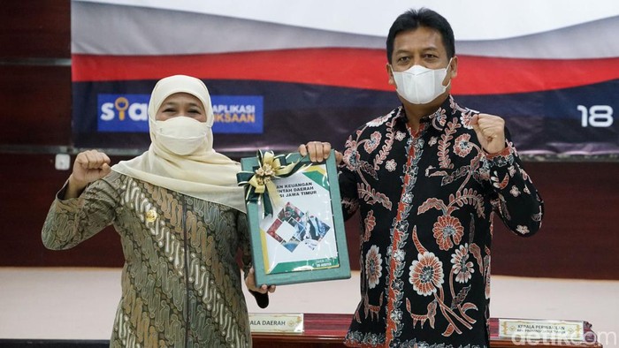 Khofifah ke BPK Jatim