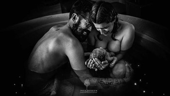 Euforia karya Inge Berken dari Belanda Foto: The International Association of Professional Birth Photographers