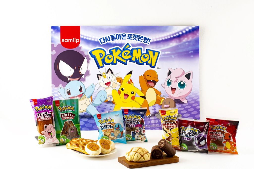 Lagi Viral! Roti Pokémon Terjual 3,5 Juta Buah di Korea Selatan