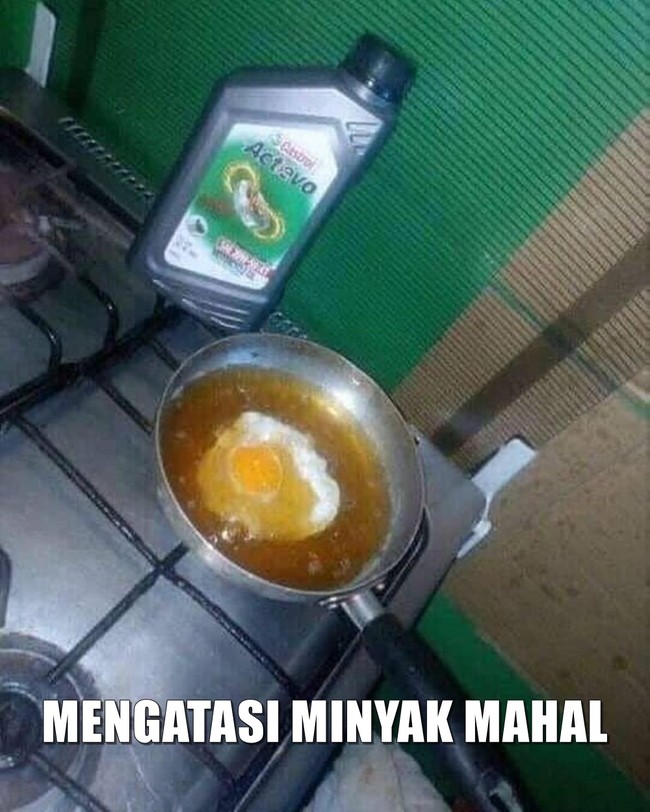 Nggak gini juga sih cara mengatasinya. Kalau gini bisa-bisa perut kenyang, nyawa melayang. Foto: 1cak.com