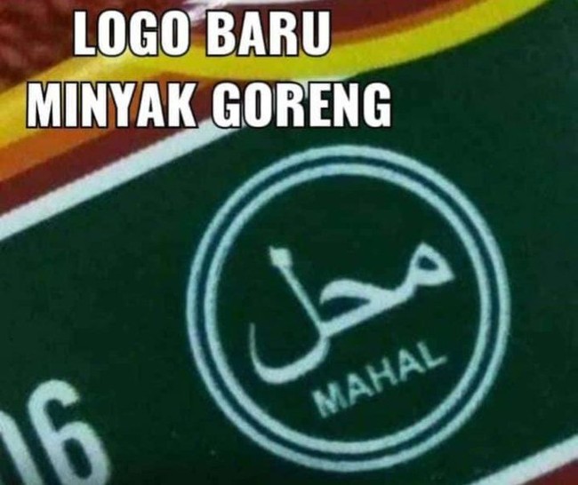 Karna udah jadi barang langka saat ini, logo minyak goreng pun berubah. Gimana pendapatmu soal logo minyak goreng baru ini? Foto: 1cak.com
