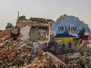 Pengungsi Suriah di Jerman Tunjukkan Solidaritas untuk Ukraina