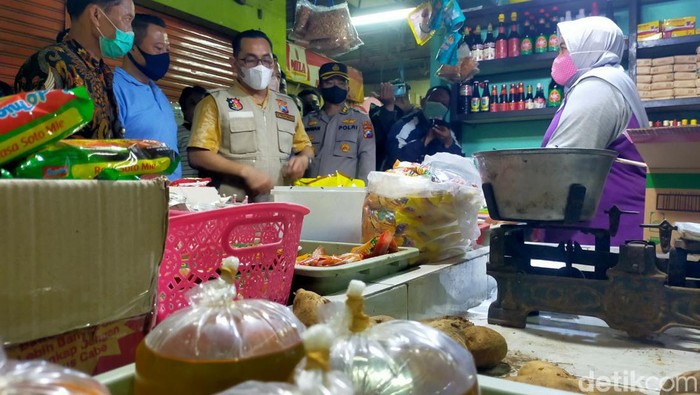 Satgas Pangan Polda Jatim sidak di pasar