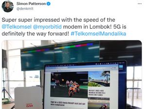Jurnalis Inggris Kaget Lihat Koneksi Telkomsel di Mandalika, Kenapa?