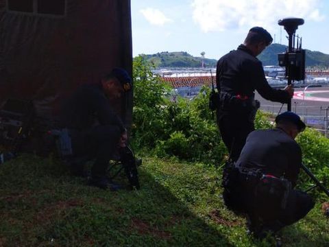 Tim Drone Korbrimob Polri BKO Polda NTB