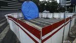 Penasaran Gak Nih dengan Tugu Sepeda di Sudirman yang Ditutup Rapat