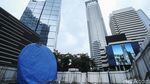 Penasaran Gak Nih dengan Tugu Sepeda di Sudirman yang Ditutup Rapat