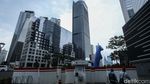 Penasaran Gak Nih dengan Tugu Sepeda di Sudirman yang Ditutup Rapat