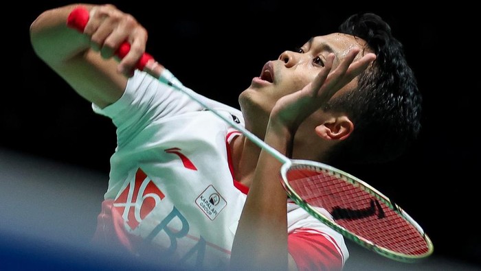 Anthony Ginting di All England 2022