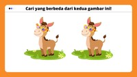 Kira-kira ada berapa item yang berbeda?