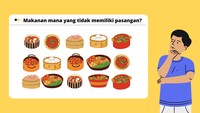Kamu harus memperhatikan semua bentuk makanannya.