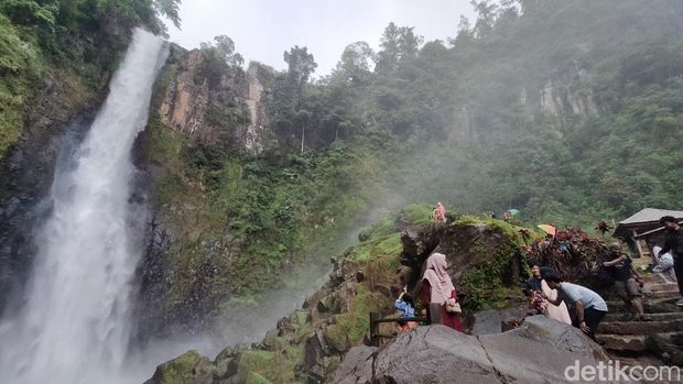 Destinasi wisata Air Terjun Takapala, Kabupaten Gowa, Sulsel.