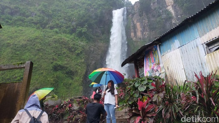Destinasi wisata Air Terjun Takapala, Kabupaten Gowa, Sulsel.