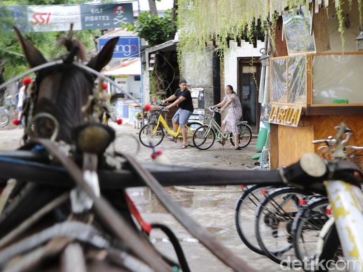 Foto Menggembirakan dari Gili Trawangan Terkini, Menggeliat Kembali!
