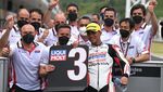 Hebat! Mario Aji Start Baris Terdepan di Moto3 Mandalika
