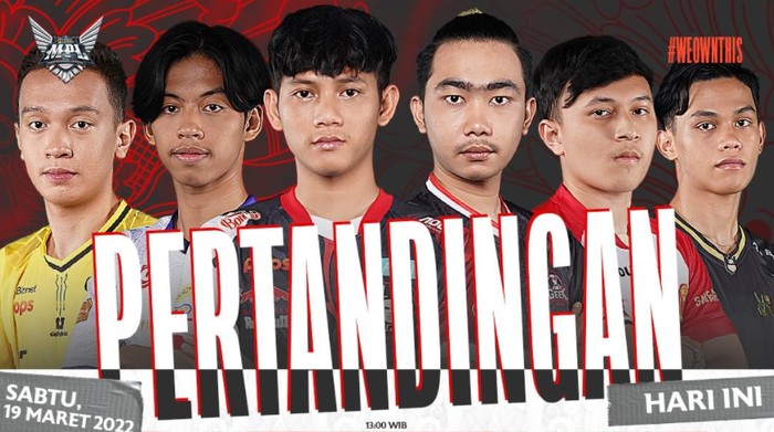Jadwal MPL ID S9 Hari Ini: RRQ Hoshi vs Onic Esports