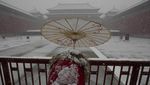 Menilik Keindahan Kota Terlarang China di Tengah Salju