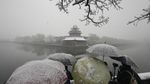 Menilik Keindahan Kota Terlarang China di Tengah Salju