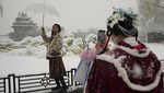 Menilik Keindahan Kota Terlarang China di Tengah Salju