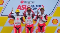 Seri balapan favorit Mario Aji adalah di Asia Talent Cup 2018 yang digelar di Sepang. Dia menjadi juara dalam balapan tersebut sekaligus menjadi podium pertama di ajang tersebut. Dok. Instagram/marios.a16