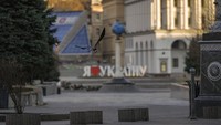 Pada Selasa, Rusia dilaporkan menggempur empat kawasan penduduk di Kyiv. AP Photo/Vadim Ghirda