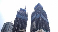 Gedung ini diklaim sebagai salah satu yang tertinggi di Indonesia. Jadi kalau kita lihat dengan tinggi gedung ini 300 meter, ada dua gedung dengan tinggi 300 meter di kawasan Jakarta, ini salah satu gedung yang tertinggi saat ini, khusus di daerah Jakarta bahkan mungkin di Indonesia, kata CEO Media Group Mohammad Mirdal Akib dalam konferensi pers, Jumat (18/3/2022).Foto: Dok. Media Group