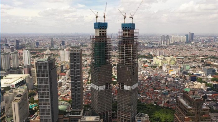 Penampakan Gedung Indonesia 1 milik Surya Paloh