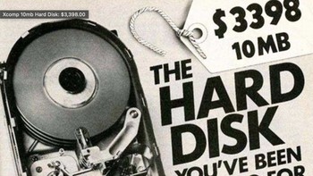 Harga hard disk 10MB bisa Rp48 jutaan. Foto: Bored Panda