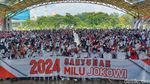 Relawan Jokowi Padati Gedung Budaya Sabilulungan Bandung, Ngapain?