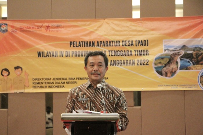 Direktur Jenderal Bina Pemerintahan Desa (Dirjen Pemdes) Kementerian Dalam Negeri (Kemendagri) Yusharto Huntoyungo