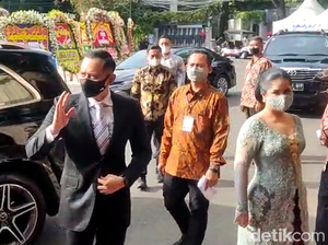 Maruf, AHY hingga Menteri-menteri Jokowi Hadiri Pernikahan Putri Tanjung
