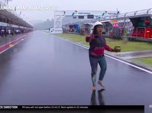 Pawang-Teknologi Tak Mampu Menahan Hujan di Sirkuit Mandalika
