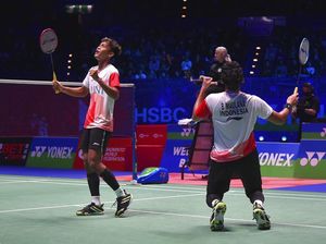 Perjalanan Gila Bagas/Fikri hingga Juara All England 2022