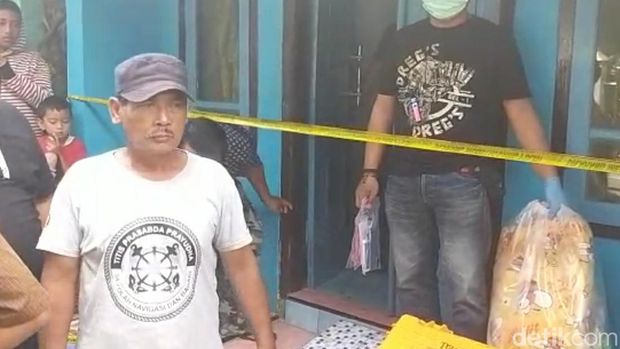 Lokasi seorang ibu di Brebes gorok 3 anaknya, Minggu (20/3/2022).