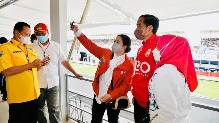 Jokowi di Sirkuit Mandalika