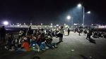 Kala Penonton MotoGP Diungsikan Bus Polisi Sampai Truk Brimob