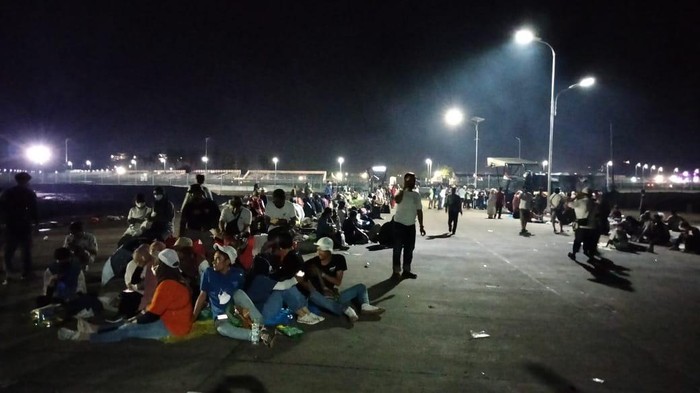Keramaian MotoGp Keramaian MotoGp usai gelaran.