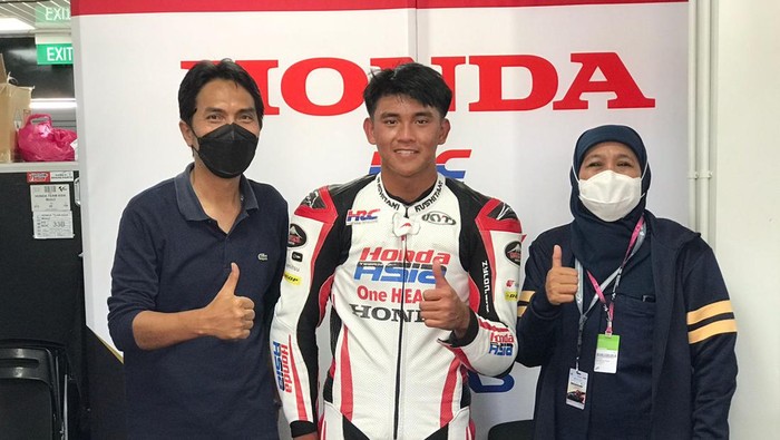 Khofifah dan Mario Aji