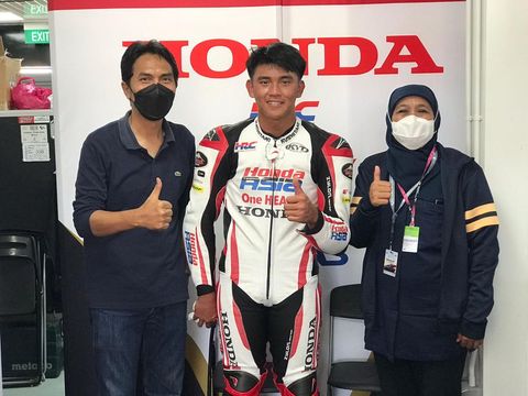 Khofifah dan Mario Aji