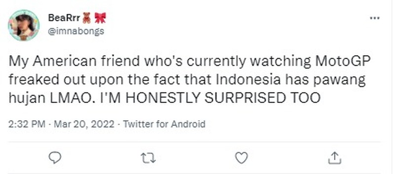 Pawang Hujan MotoGP Mandalika Mendunia