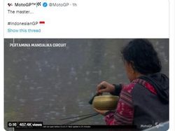 Pawang Hujan MotoGP Mandalika Mendunia