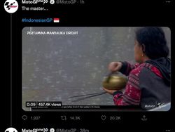 Pawang Hujan MotoGP Mandalika Mendunia