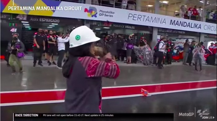 pawang hujan MotoGP Mandalika